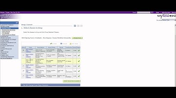NAAC How To Video - How to drop a class