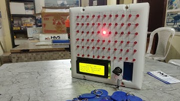 HVS-3519. RFID Based Attendance and Counting System #rfidtechnology #rfid #attendancesheet #arduino