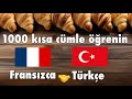 Fransızca - 1000 kısa cümle öğrenin