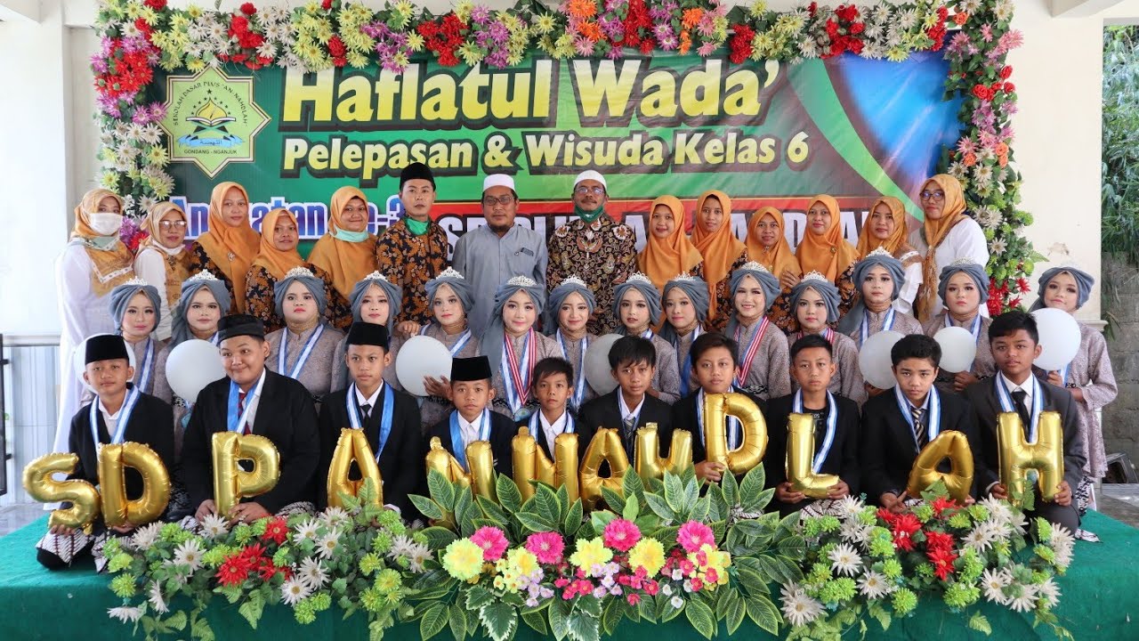 Pelepasan dan wisuda kelas 6 di masa pandemi 2020 - YouTube