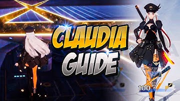 MAKE YOUR CLAUDIA TOP TIER! Claudia Guide! Tower of Fantasy
