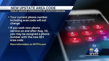 New area code coming to the Upstate