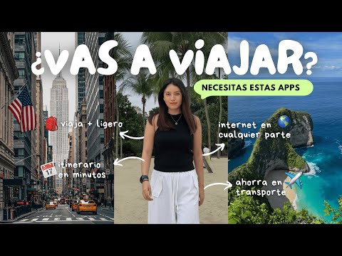 Las 5 MEJORES Apps Para Viajar en 2025 ✈️  | AHORRA DINERO VIAJANDO