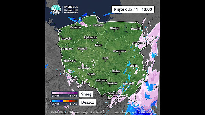 ☕❄️ Piątek Prognoza opadu na 8 godzin Model MERGE 22 Listopada 2024 #shortvideo #imgw #pogoda