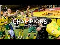 NORWICH CITY CROWNED 2020-21 CHAMPIONSHIP WINNERS