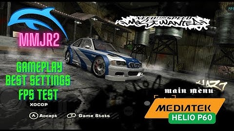 Need for Speed: Most Wanted GameCube on Android! Dolphin MMJR2 Test on Helio P60