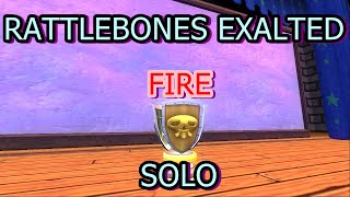 Wizard101 Rattlebones Exalted solo (Fire)