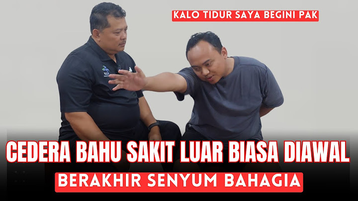 MCO ARIF - CEDERA BAHU SAKIT LUAR BIASA DIAWAL, BERAKHIR SENYUM BAHAGIA