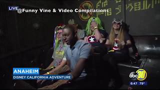 Roller Coaster Makes Reporter Scream Like A Little Girl (Funny)