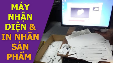 Máy nhận diện và dán nhãn sản phẩm || Camera công nghiệp || Xử lý ảnh công nghiệp VSTECH