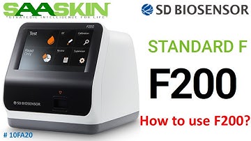 STANDARD F200 Analyzer | FIA | How to use F200 ? | SD Biosensor | #10FA20