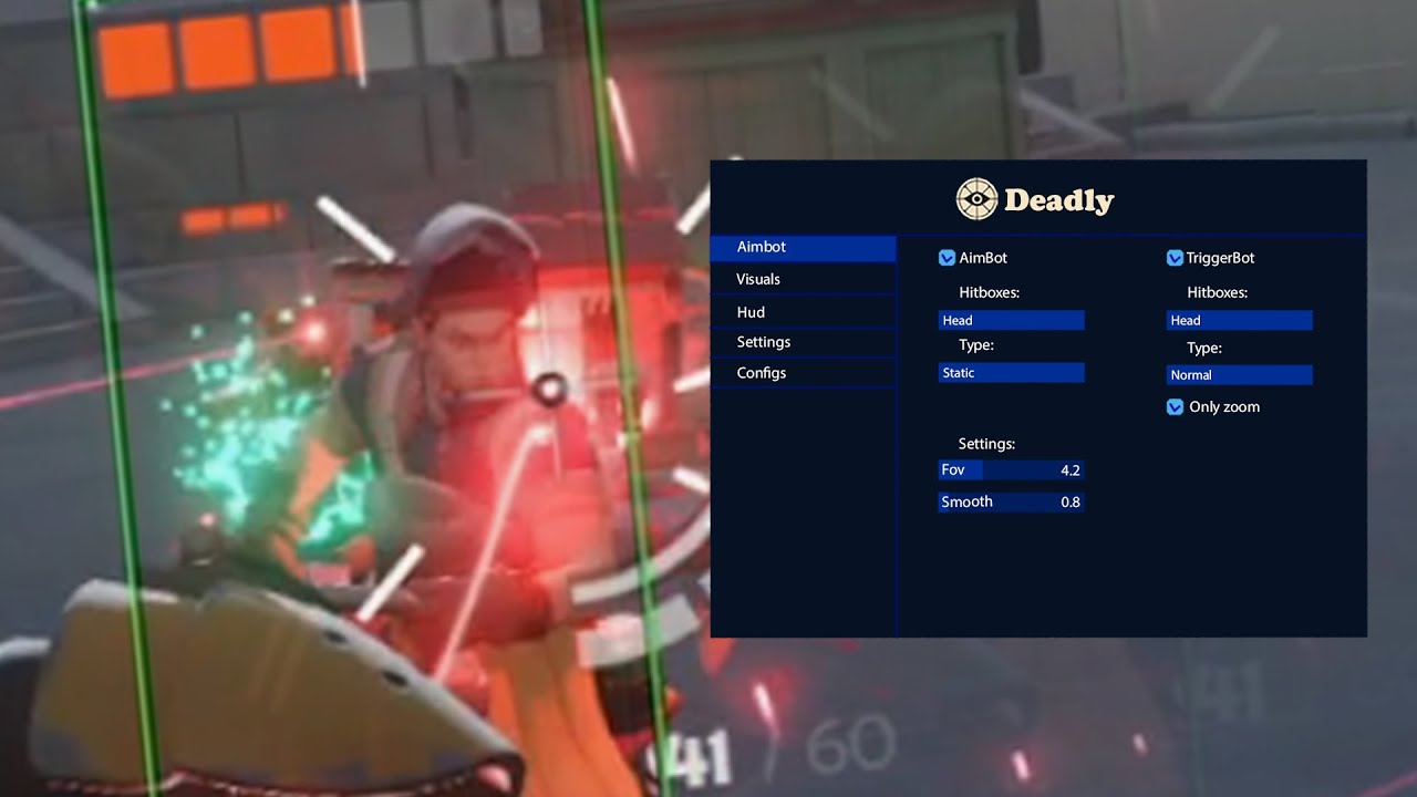 Rage cheat for Deadlock (Deadly) - YouTube