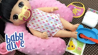 BABY ALIVE Feeding SWEET SPOONFULS BABY Doll Pears Doll Food