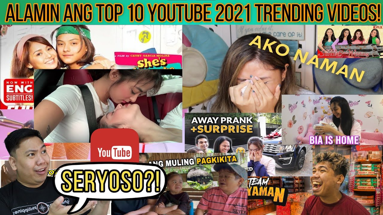YOUTUBE PHILIPPINES TOP 10 TRENDING VIDEOS FOR 2021