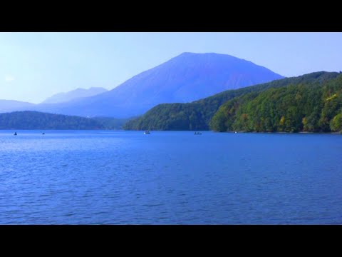 Lake Nojiri & Mt. Kurohime in Autumn - 野尻湖と黒姫山 秋