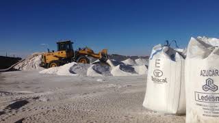 Work in progress at Guayatayoc salt mine at the Salinas Grandes, Jujuy.