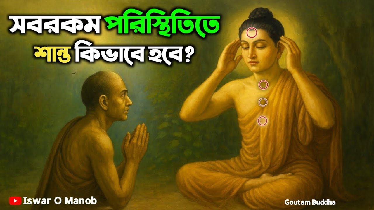 সবরকম পরিস্থিতিতে শান্ত কিভাবে হবে? | Bengali Motivational Video By Gautam Buddha | Iswar O Manob