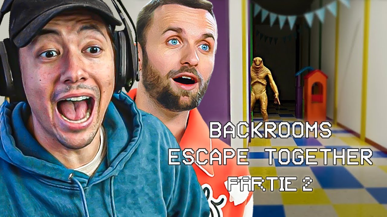 UN NIVEAU BIEN TROP FACILE POUR NOUS ! ► BACKROOMS ESCAPE TOGETHER PARTIE 2 ft. SQUEEZIE