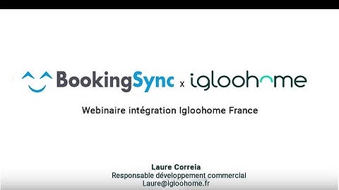Webinar Igloohome X Bookingsync