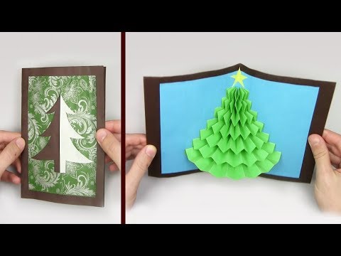 Easy DIY: 3D Christmas DIY Pop up card for mom - Beautiful Easy DIY Yakomoga