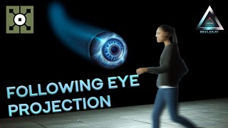Interactive Eye Projection with Webcam or Kinect  TouchDesigner Tutorial 009