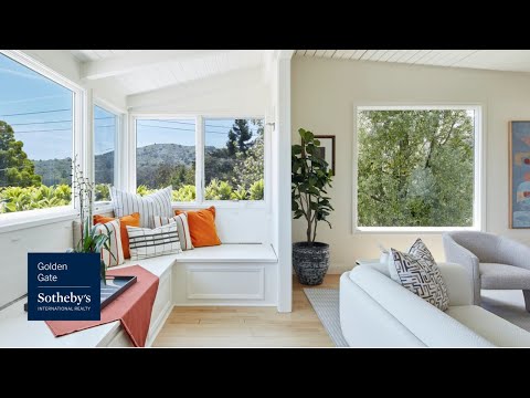 64 Edgewood Ave, Mill Valley, CA home video tour