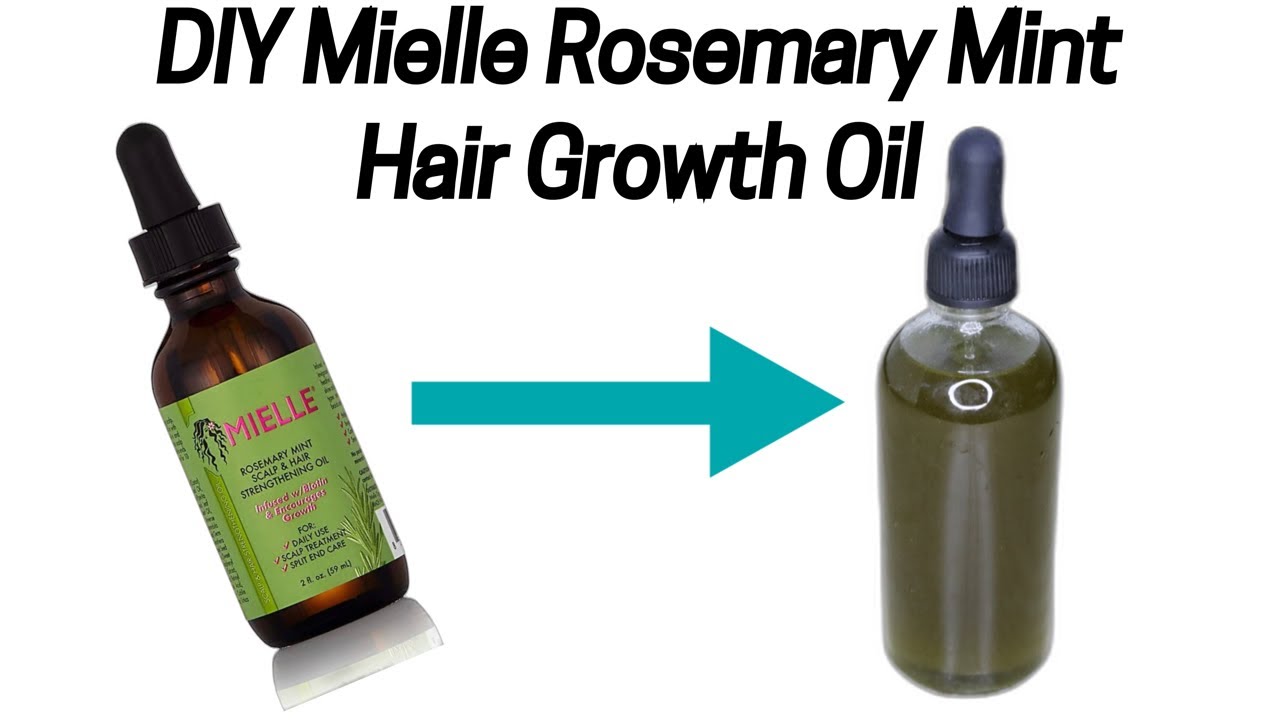 How I Made Mielle Rosemary Mint Hair Growth Oil YouTube