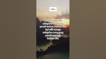 sulit rasanya melupakan orang yang pernah menangis bersama kita #shorts