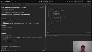 🚀 LeetCode – Number of Segments in a String | Easy Problem Explained in C++