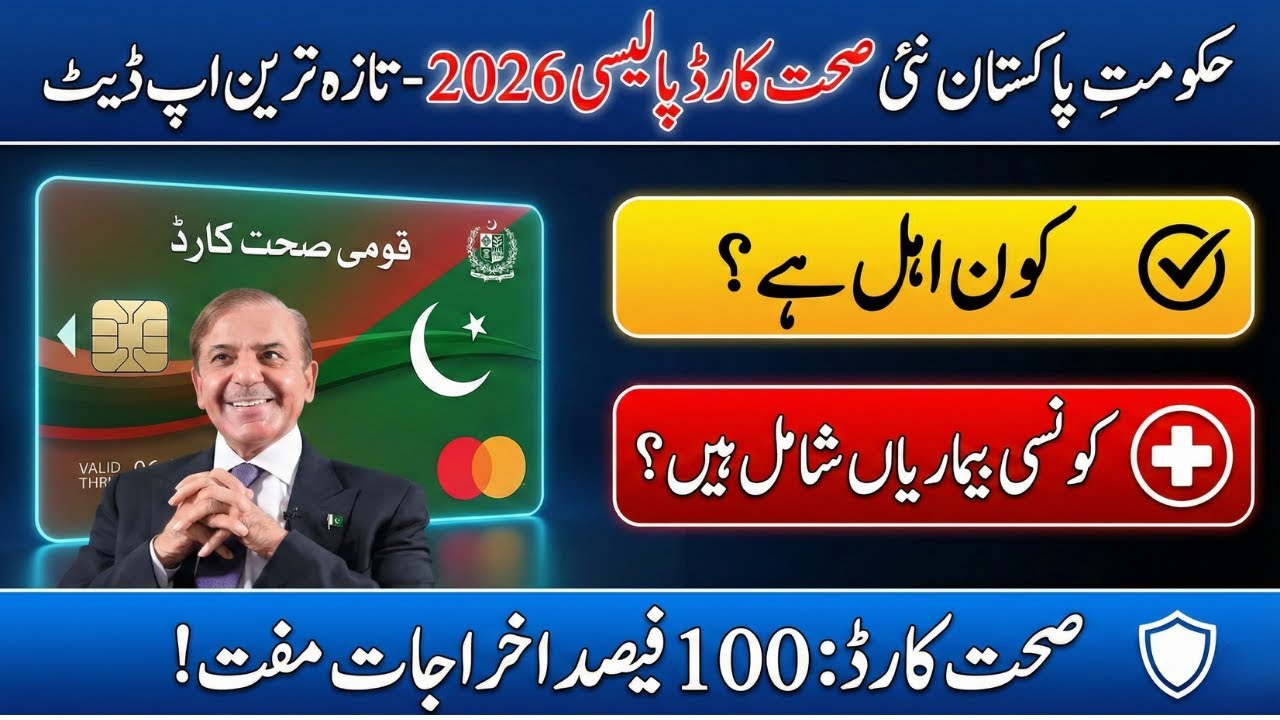 Health Card 2026 | Sehat Card | Sehat Sahulat Program | Complete Details by Info Center 360