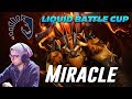 Miracle Earthshaker Team Liquid Battle Cup | Dota 2 Pro Gameplay