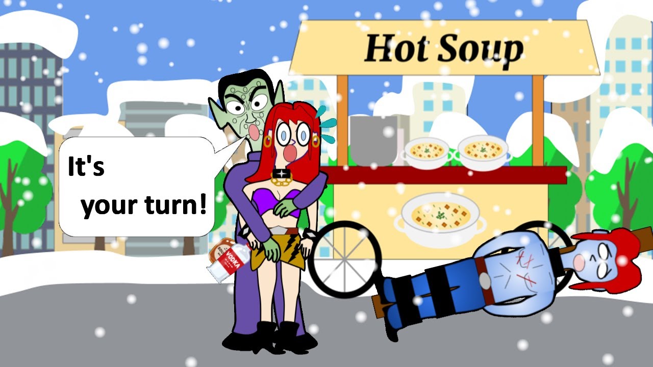 (comics )Alcohol is not body warmer! What if someone drinks alcohol too much in the cold weather?