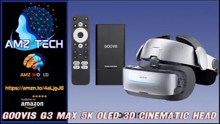 Overview GOOVIS G3 Max 5K OLED 3D Cinematic Head Mounted Display, Amazon