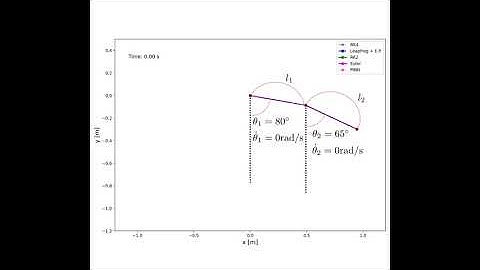 Nonlinear Dynamics Solver : Benchmarking PINN for Double Pendulum Simulation