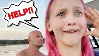 STRANDED FOR NINE HOURS on a boat! !!! First vlog goes wrong! Life with Lilly #vlog #boat