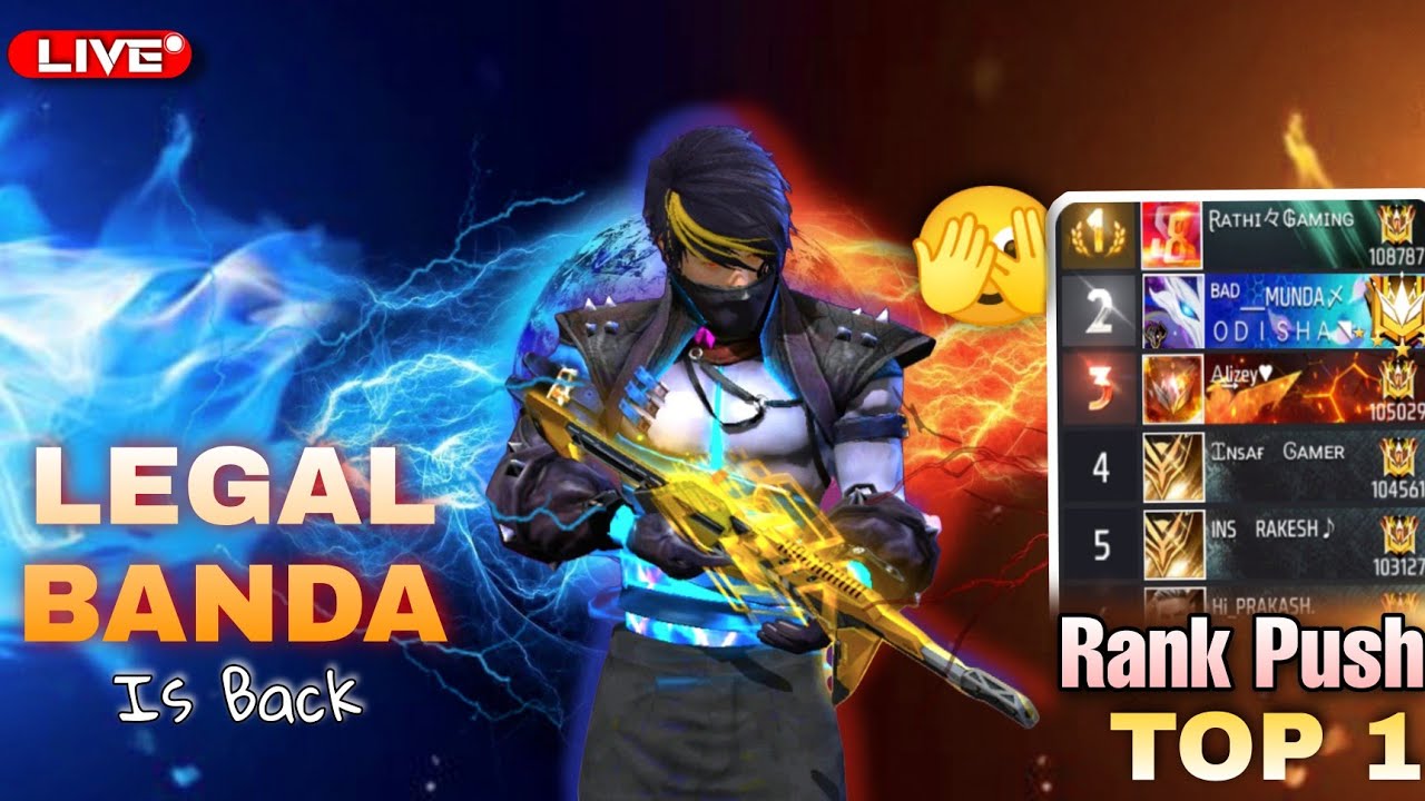 NEW SEASON BR RANK 30 Road To GLOBLE TOP 1 GRANDMASTER #FREEFIRELIVE ...