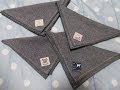 バンダナの作り方・縫い方（三角巾・ハンカチ）
