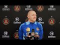 Brad Guzan addresses the media ahead of home finale against RBNY