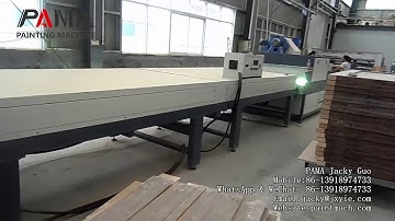 木门自动喷涂生产线Door automatic spraying machine line