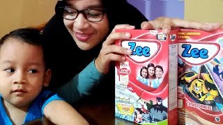 Download lagu Surprise Hadiah Dari Susu Zee Kira-Kira Dapat Mainan Apa Ya !