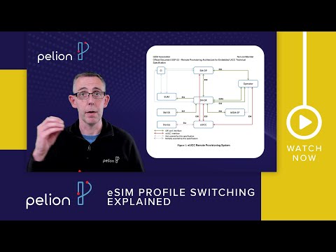 How does eUICC profile switching work?