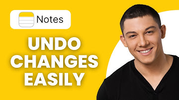 How to Undo Changes in Apple Notes