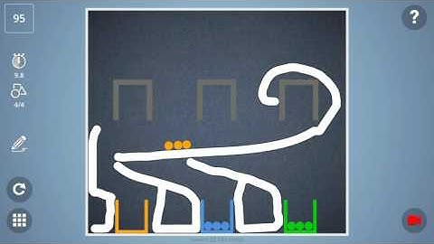 Check out how I solved level 95 in Brain It On! #BrainItOn