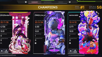 56 team kills with randoms [apex legends]