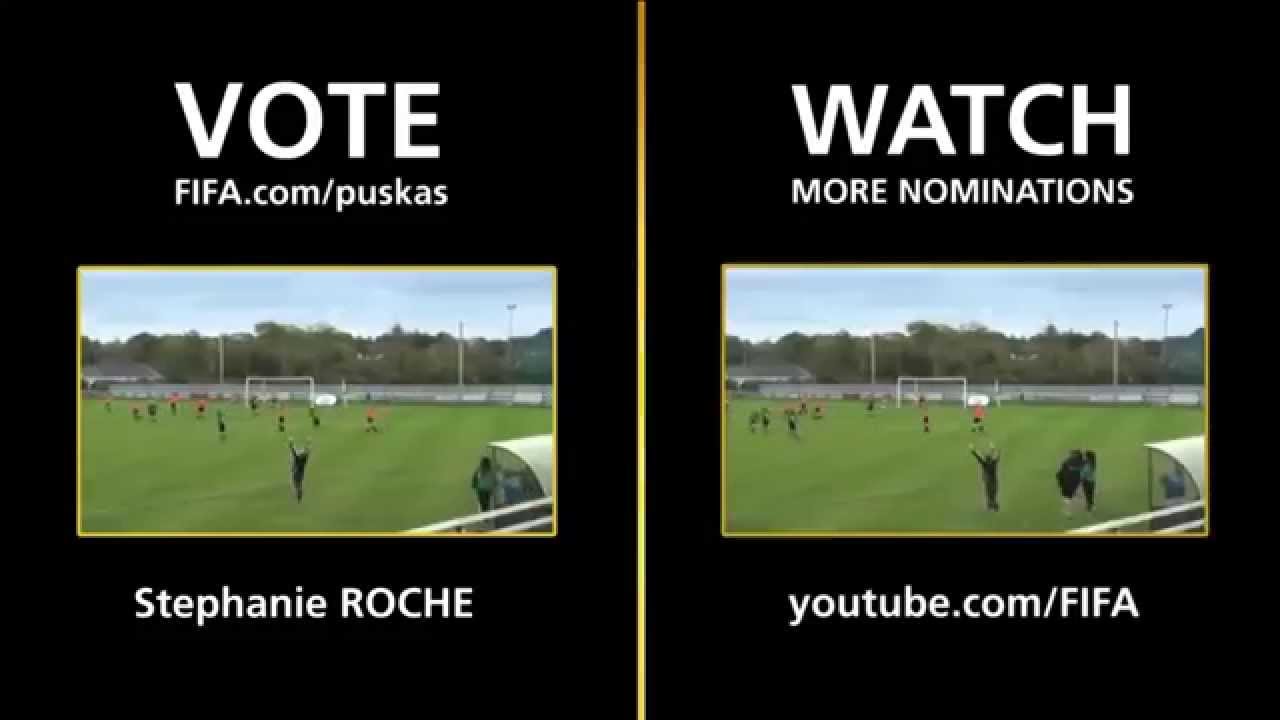 Vote Stephanie Roche for FIFA Puskas Award 2014 Goal of the Year