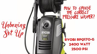 HOW to Choose Pressure Washer | Ryobi 2400 watt 2500 Psi | Life Hacks