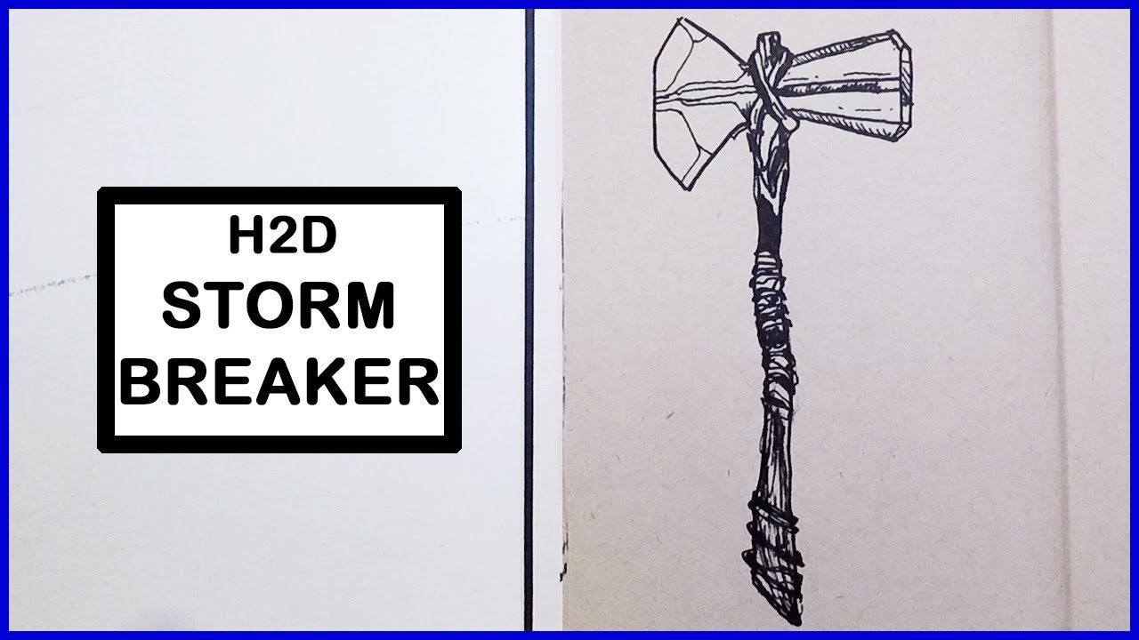 Featured image of post Drawing Of Stormbreaker Easy drawing tutorials for beginners learn how to draw animals cartoons people and comics