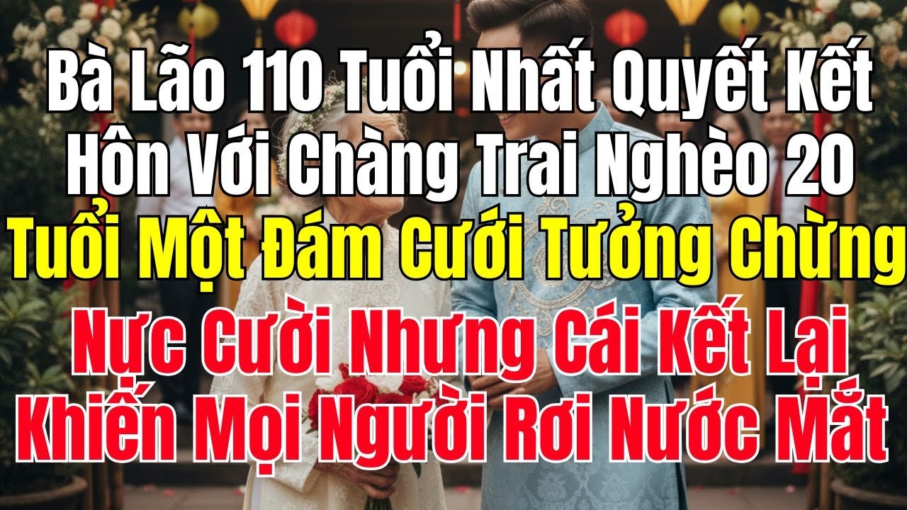 Bà Lão 110 Tuổi Nhất Quyết Kết Hôn Với Chàng Trai Nghèo 20 Tuổi Cái Kết Khiến Mọi Người Rơi Nước Mắt