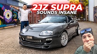 What It's Like To Drive A Straight Piped BIG TURBO MK4 SUPRA