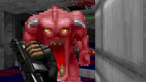 Ultimate Doom - Episode 1 - Map 5 "Phobos Lab" - Brutal Doom - Harsh